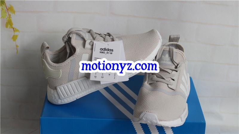 Real Boost Adidas NMD Runner PK White Cream